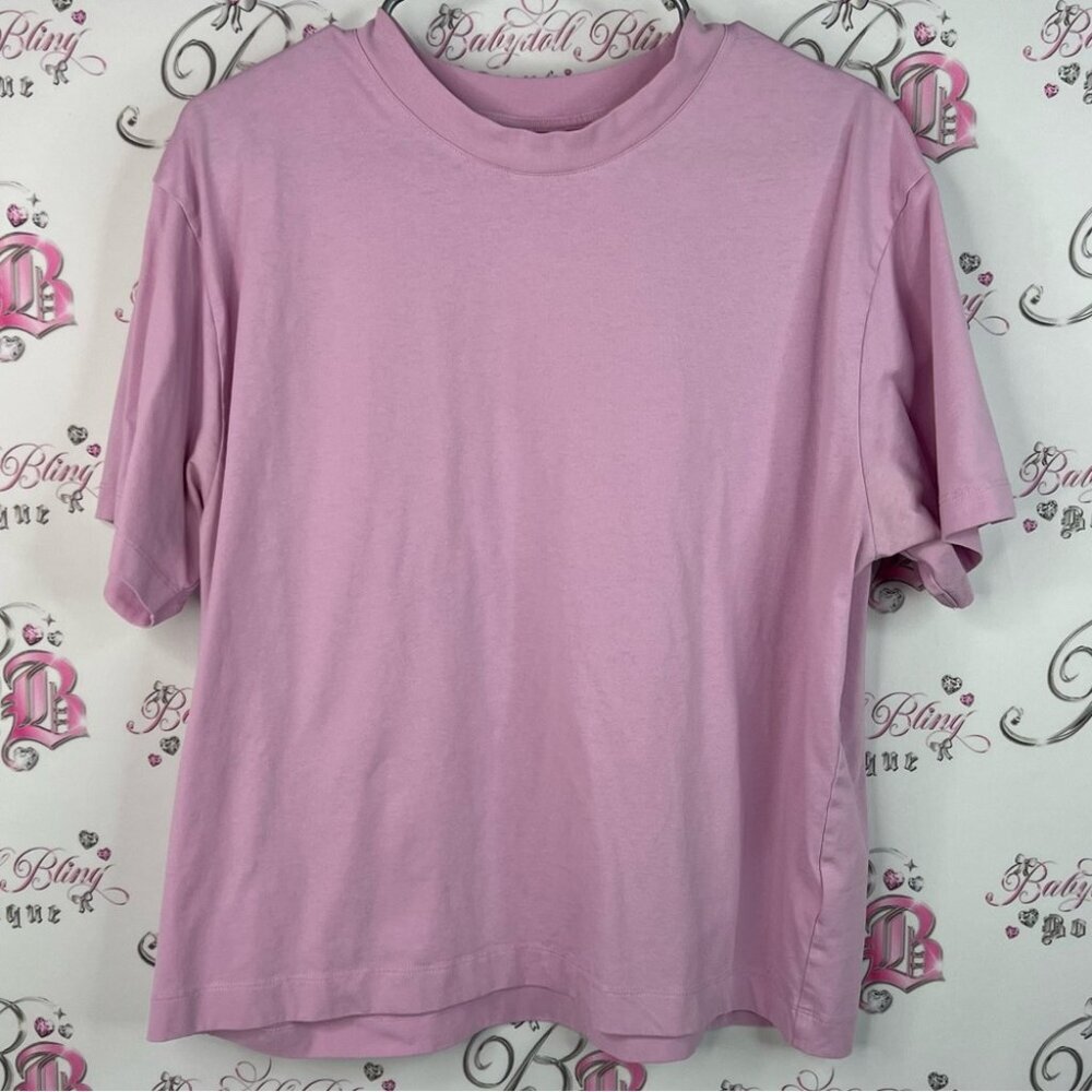 Tshirt tee purple lilac Light Pink purple lilac light pink purple T-Shirt